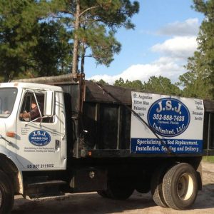 Sod replacement by JSJ Unlimited near Groveland, Florida