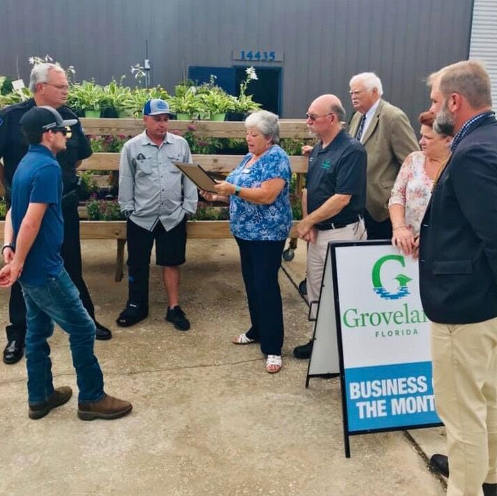 City of Groveland Business of the Month Winner July 2019