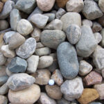 JSJ Unlimited Landscaping Supplies near Clermont, Florida shows rocks for landscaping